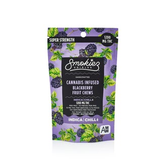 Blackberry - Indica [10pk] (1200mg) by Smokiez