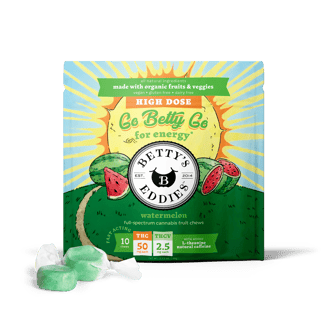 Go Betty Go - Watermelon [10pk] (500mg THC/25mg THCV) by Betty's Eddies