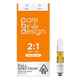 CARE BY DESIGN — 2:1 Vape Cartridge, 1 gram