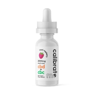 1:1 CBC + CBD - Royal Raspberry (1000mg CBD/1000mg CBC) by CBuzzD