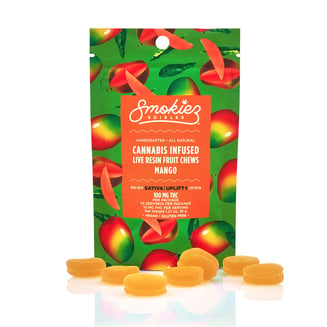 Mango - Sativa [10pk] (100mg) by Smokiez