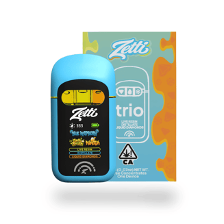 Zetti: Blue Raspberry X Garlic Breath X Mimosa