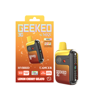 Geeked 3G Disposable by MKX | Lemon Cherry Gelato by MKX Oil Co.
