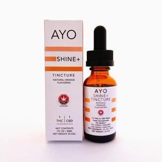 1:1 Shine+ - Orange [30ml] (300mg THC/300mg CBD) by AYO