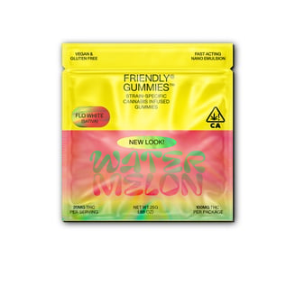 Watermelon x Flo White [5pk] (100mg) by Friendly Brand