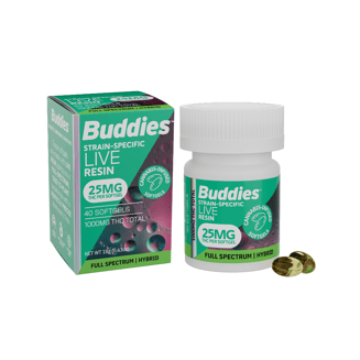 Buddies Brand: 25mg Hybrid [40ct] (1000mg)