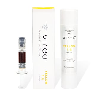 Yellow Distillate Vaporization Syringe [1000mg] by Vireo