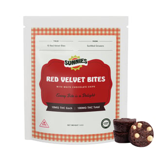 Red Velvet Bites [10pk] (100mg) by Sunnies