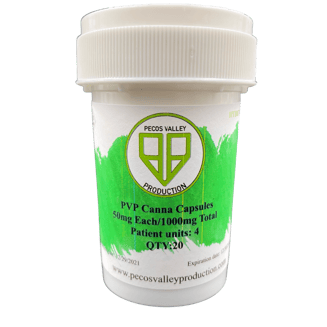 Canna Capsules [20pk] (1000mg) by Pecos Valley Production