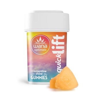 Quick Lift - Clementine Shine [10pk] (100mg THC/100mg CBG/100mg THCV) by Wana