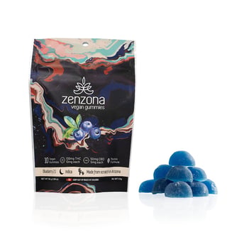 2:1 Blueberry - Indica (100mg THC/50mg CBD) by zenzona