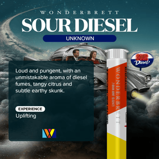 Sour Diesel [.7g] by Wonderbrett
