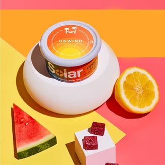 1:1 Watermelon Lemonade - Unwind [20pk] (100mg) by Solar Cannabis Co
