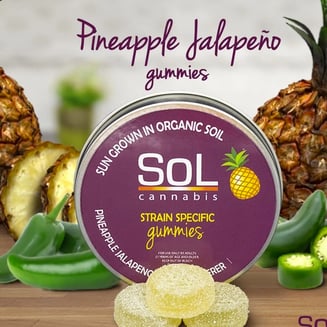 Pineapple Jalepeno (76.9mg) by SoL Cannabis