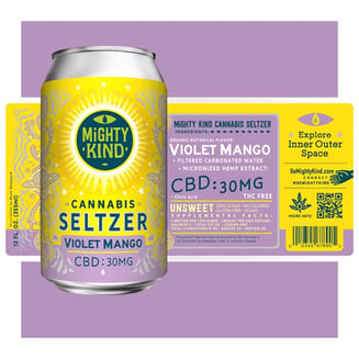 CBD Violet Mango (30mg) by Mighty Kind