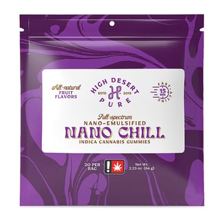 Nano Chill [20pk] (100mg) by High Desert Pure