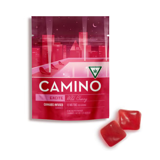 1:1:1 'Excite' Wild Cherry [2pk] (10mg THC/10mg CBC/10mg CBG) by Camino
