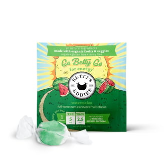 Go Betty Go - Watermelon [1pk] (5mg THC/2.5mg THCV) by Betty's Eddies