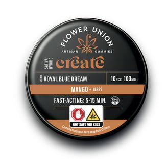 Mango CREATE - Royal Blue Dream by Hamilton Farms [10pk] (100mg) by Flower Union