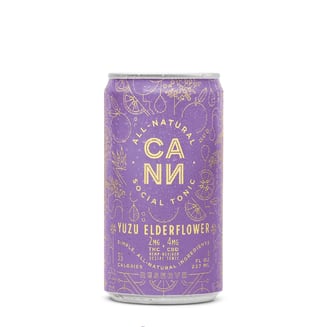 Yuzu Elderflower Single (3mg THC, 6mg CBD) by Cann