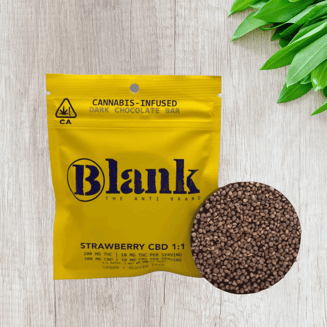 1:1 Strawberry Quinoa (100mg CBD/100mg THC) by Blank Brand