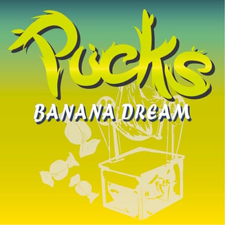 Banana Dream Taffy (100mg) by Pucks Cannabis Confections
