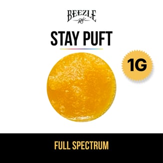 BEEZLE STAY PUFT LIVE RESIN CAKE BADDER HYBRID
