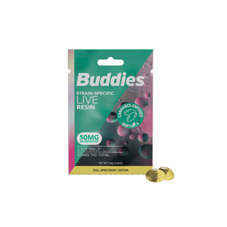 50mg Sativa [2ct] (100mg) by Buddies Brand