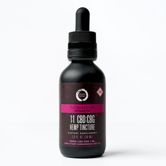 1:1 CBG:CBD Hemp Tincture (1200mg CBG/1200mg CBD) by Metta Hemp