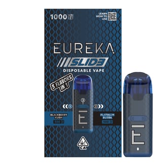Eureka Vapor — Blackberry Kush & Platinum Bubba Slide