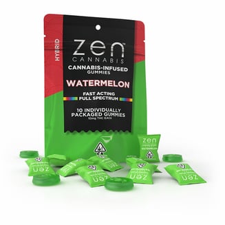 Watermelon [10pk] (100mg) by Zen Cannabis