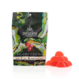 1:1 Cherry (100mg THC/100mg CBD) by zenzona