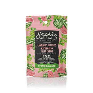 Watermelon - Hybrid [2pk] (20mg) by Smokiez