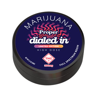 300mg - Strawberry Delight - Rosin Gummies (10pk) by Dialed In Gummies