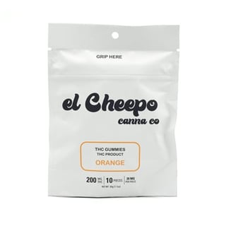 Orange [10pk] (200mg) by El Cheepo Canna Co