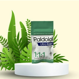 1:1:1 Ultra Relief Capsules [4pk] (10mgCBD/10mgTHC/10mgCBG) by Paldolol