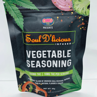 Vegetable Seasoning by Soul D'Licious [10pk] (100mg THC) by OMG THC