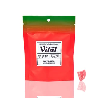 Watermelon - Indica [10pk] (100mg) by Vital