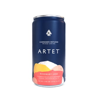 Rosemary Jane [8oz] (5mg CBD/5mg THC) by Artet