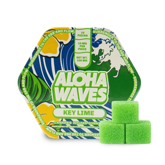 Key Lime [10pk] (100mg) by Aloha Waves