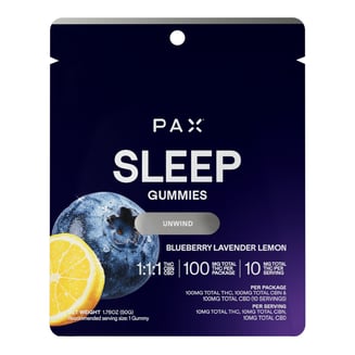 PAX: 1:1:1 Sleep [10pk] (100mg CBD/100mg THC/100mg CBN)