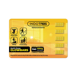 Glowbars (40mg) by INDO CANNABIS