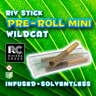 Wildcat Infused Pre Roll Minis by Riviera Creek