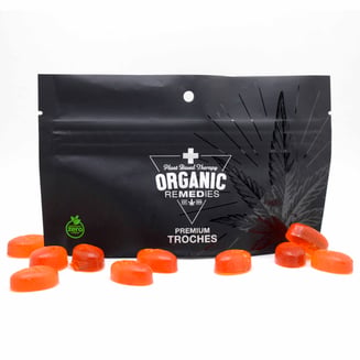 25mg THC Orange [10pk] (25mg each/250mg total) by Organic Remedies