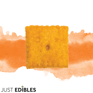 Cheese Crackers - (20pk | 5mg Each | 100mg THC Total) by Just Edibles