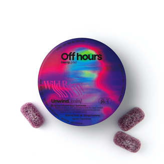 Unwind - Wild Berry [10pk] (250mg CBD/10mg THC) by Off Hours
