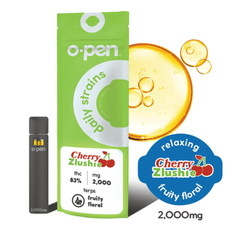 Cherry Zlushie [2000mg] by O.pen