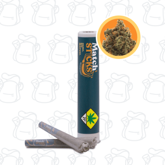 Electric Zushi - [2 x 0.5g] by Dewey Cannabis Co.