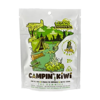 Campin' Kiwi [10pk] (100mg) by Legacy Cannabis