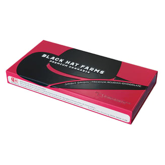 Dark Chocolate Bar [10pk] (100mg) by Black Hat Farms